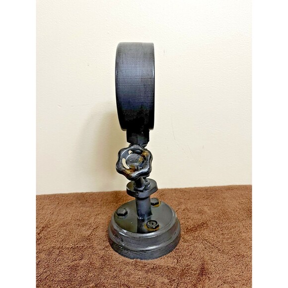 Vintage "Steam Punk," Pressure Gauge (Simulated) Quartz Clock - Unbranded - RARE - Picture 2 of 5